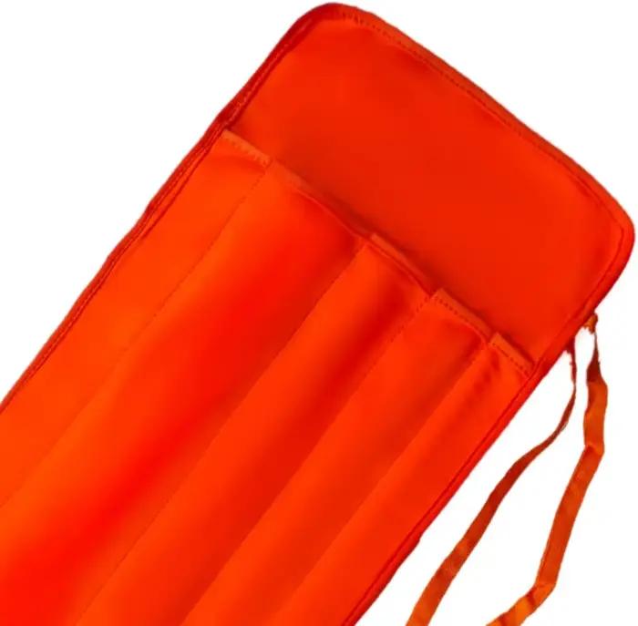 Chaussette néoprène Aventik pour canne à pêche mouche avec 5 compartiments et protection complète de la canne