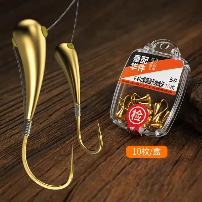 10 hameçons crank haute résistance anti-rouille - pointes ultra-affûtées pour pêche des carnassiers