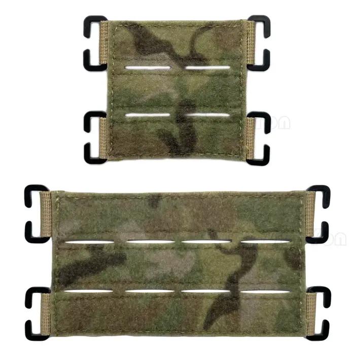 Panneau Molle tactique pour patchs - Support velcro pour gilet et sac de pêche