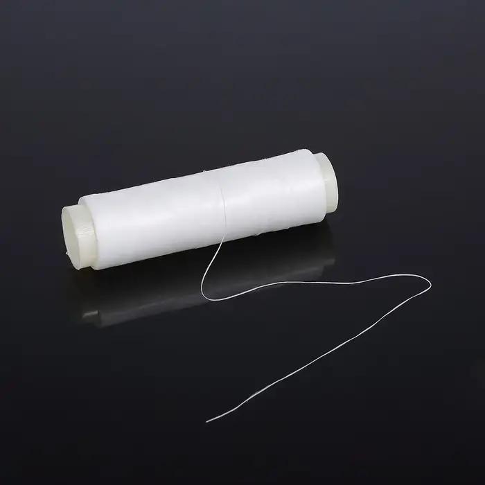 10 pièces fil flottant invisible nylon pêche leurre accessoire polyester haute élasticité