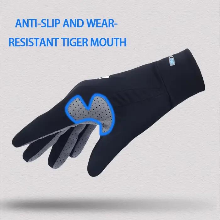 Gants pêche légers été soie glacée doigts complets séchage rapide écran tactile protection solaire