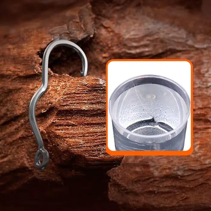12 hameçons automatiques flip acier carbone anti-dérapage - pêche facile et efficace