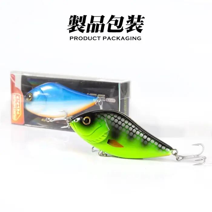 Leurre de pêche leurre brochet crankbait pencil wobbler 70mm 17g 100mm 47g pour carnassiers