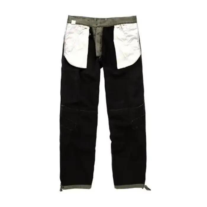 Pantalon cargo polaire hiver épais chaud multi-poches tactique militaire pêche grande taille