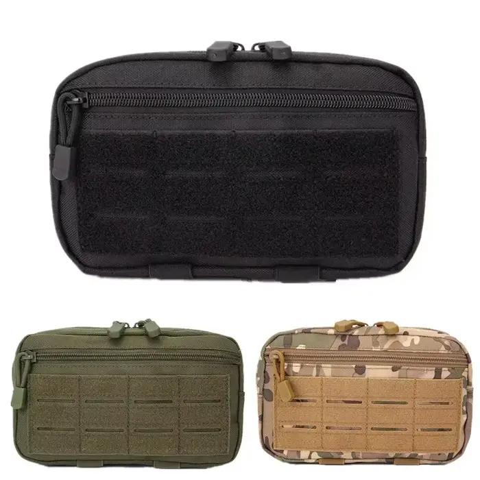 Poche tactique Molle EDC kit premier secours téléphone ceinture urgence pêche