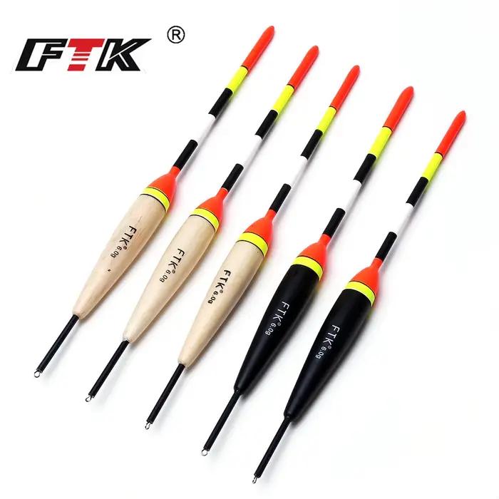 Flotteur pêche carpe lumineux Barguzinsky Fir Light On The Dark, 5 pièces, 19-23cm, portance 2g-6g pour