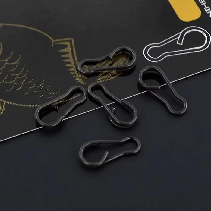 40PCS clips rapides agrafes pêche changement rapide terminal tackle carpe accessoires AG039