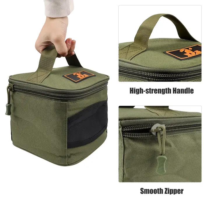 Étui de rangement pour moulinets spinning série 500-10000 avec sac de transport et accessoires de pêche