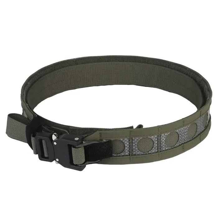 Ceinture tactique légère Ferro Style Bison avec boucle rapide pour pêche et chasse