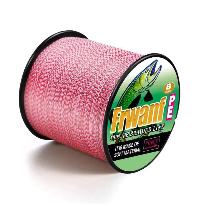 Fil de pêche PE tressé 8 brins japonais 500m - Ligne multifilament super résistante 300LB pour pêche sportive