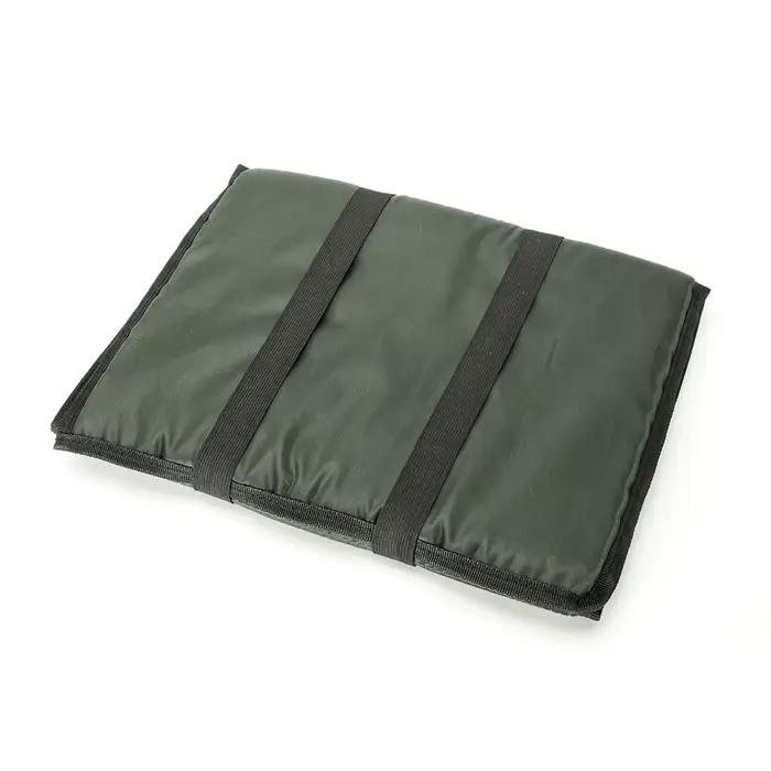 Tapis de pêche 3 couches multifonction - Matelas de réception jaune avec aiguille à appâts pour protection des poissons