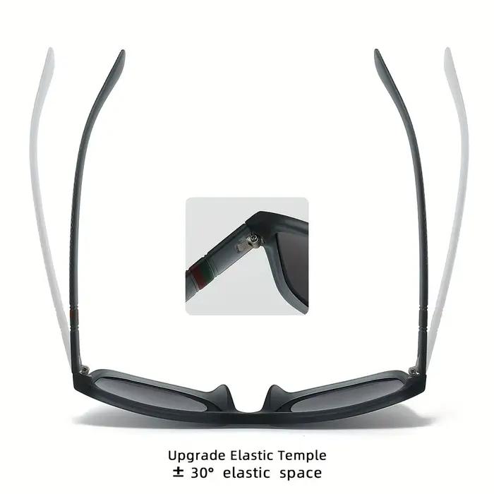 Lunettes de pêche polarisées vintage pour hommes - Conduite et détection des poissons optimisées