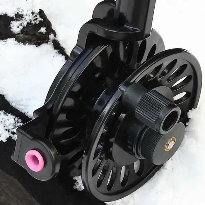 Moulinet pêche à la mouche léger ABS pour glace traite brochet accessoires pêche hivernale