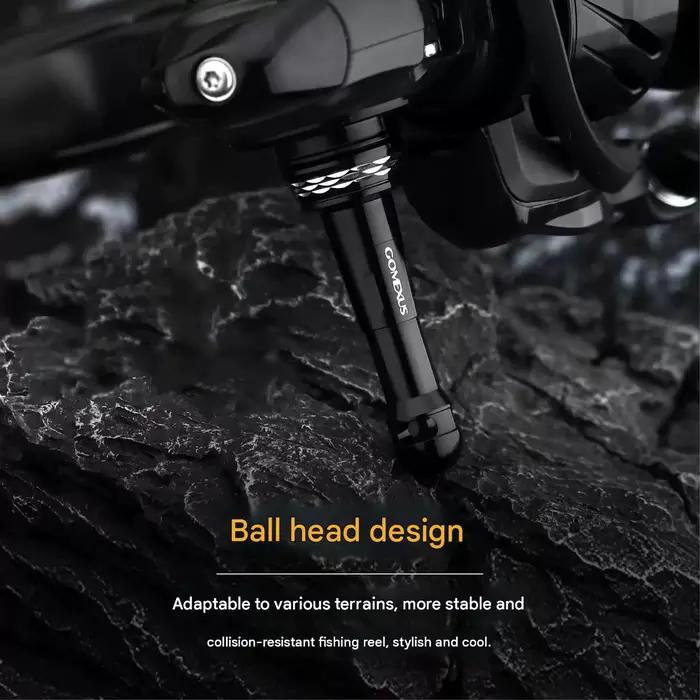 Support de moulinet pliable Gomexus R6 pour Shimano Vanquish Stella Daiwa Exist 19 - Accessoire pêche spinning