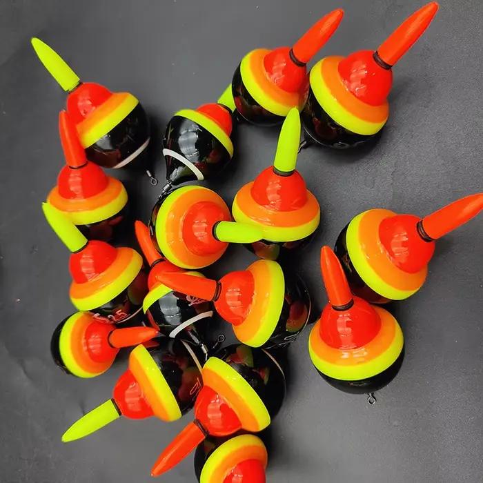 Flotteur lumineux électronique ABS pour pêche de nuit avec pile CR425, idéal pêche en mer et pêche rocheuse