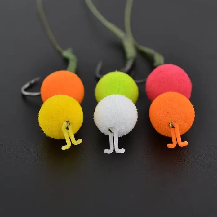 5 Pièces Stoppers V pour Boilies Pêche Carpe - Accessoires Montage Hair Rig Perçage Appâts