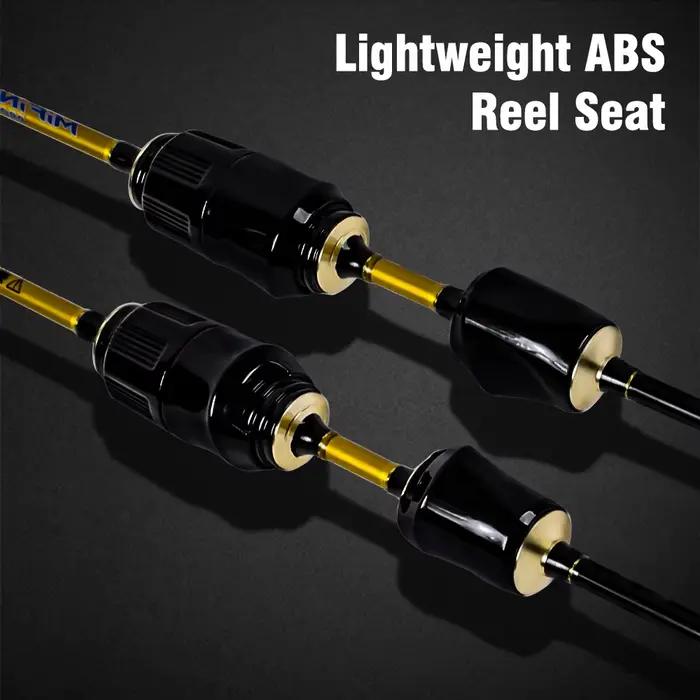 Canne spinning ultralight Mifine MOTRAL DRAW XUL carbone 30T anneaux Fuji leurres 0.3-1.5g truite pêche fine