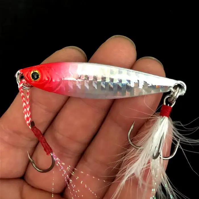 Leurre métallique shore cast 7g à 60g pour pêche du bord - jig à vibration lente pour carnassiers