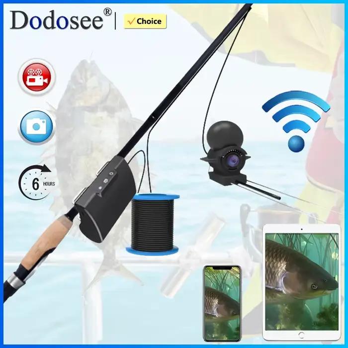 Caméra sous-marine Dodosee WiFi HD 15-50m compatible iOS Android pêche lac mer accessoire