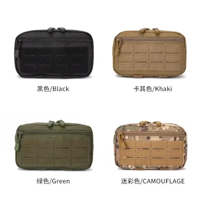Poche tactique Molle EDC kit premier secours téléphone ceinture urgence pêche