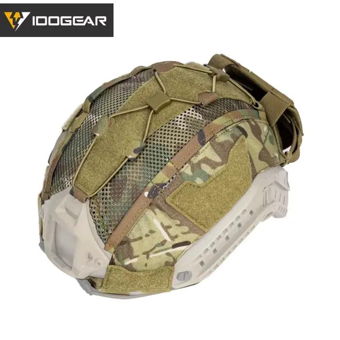 Housse casque tactique IDOGEAR Maritime avec poche batterie NVG - Chasse pêche 3812