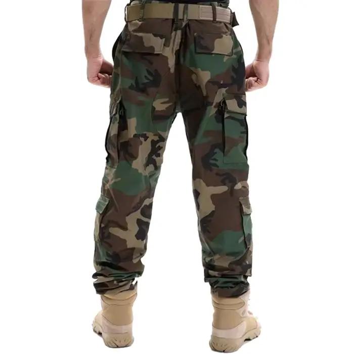 Pantalon camouflage tactique militaire multicam pour pêche, chasse et escalade