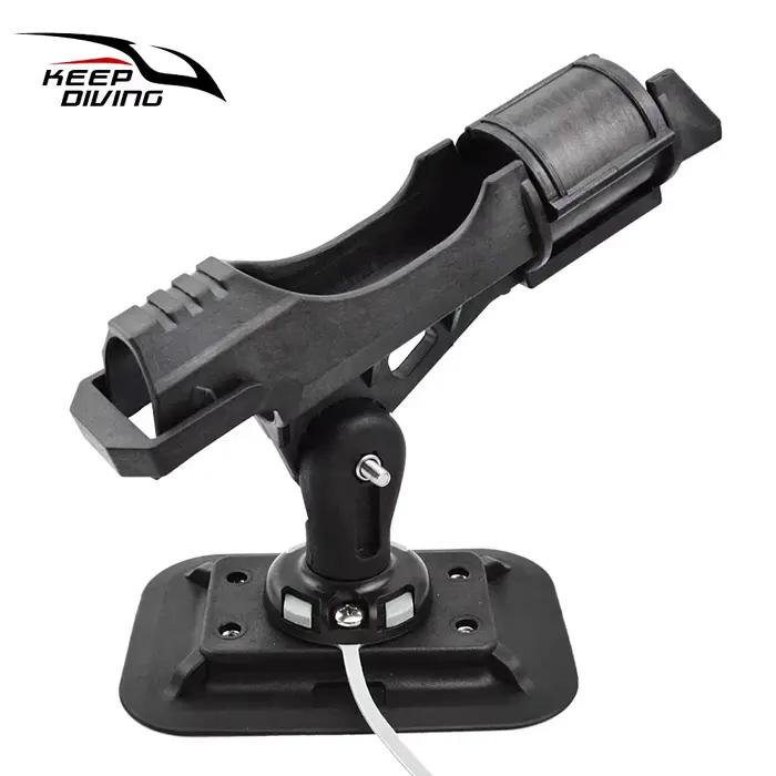 Support réglable pour canne à pêche sur bateau gonflable - Accessoire PVC kayak et SUP