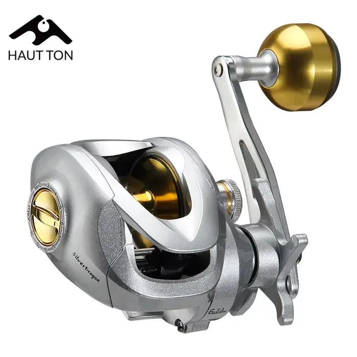Moulinet Baitcasting HAUT TON YL200 Métal 6.3:1 High Speed 12KG Drag pour Eau Douce et Salée