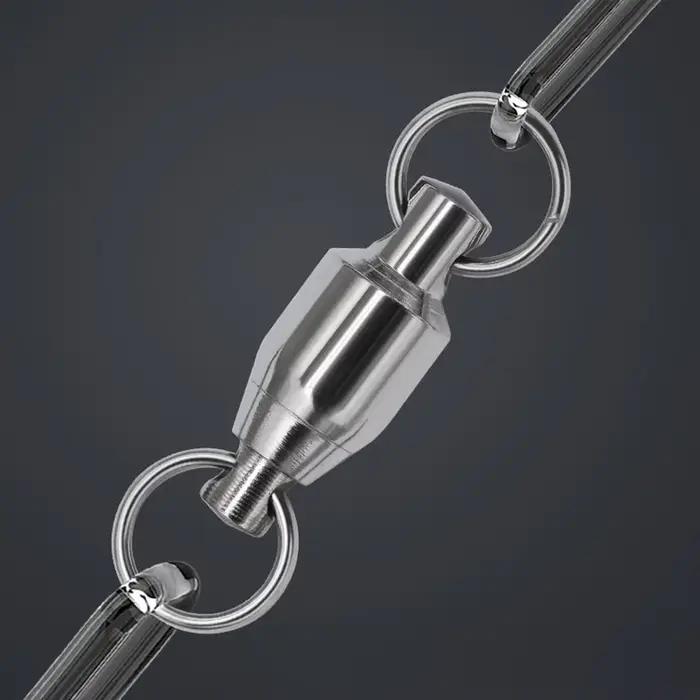 Émerillons à roulement à billes DNDYUJU 10-20pcs acier inoxydable - Accessoires pêche qualité