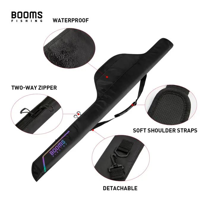 Sac pliable Booms Fishing PB3 pour cannes à pêche 130-215cm avec étui pour moulinets multi-tailles