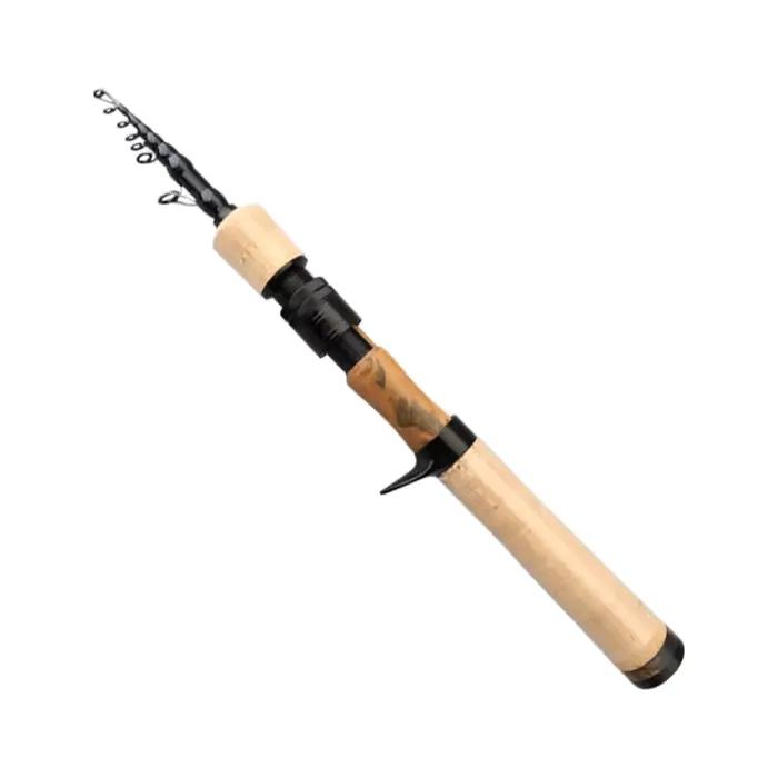 Canne télescopique PURELURE 1.50m XUL BFS, pointe solide carbone, parfaite truite et perche voyage