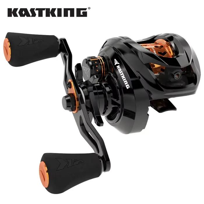 Moulinet casting ultra-léger KastKing Zephyr BFS pour pêche fine - Ratio 7.2:1 4.5kg frein 7 roulements à billes