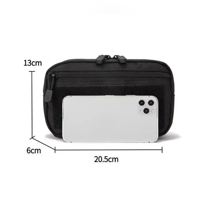Poche tactique Molle EDC kit premier secours téléphone ceinture urgence pêche