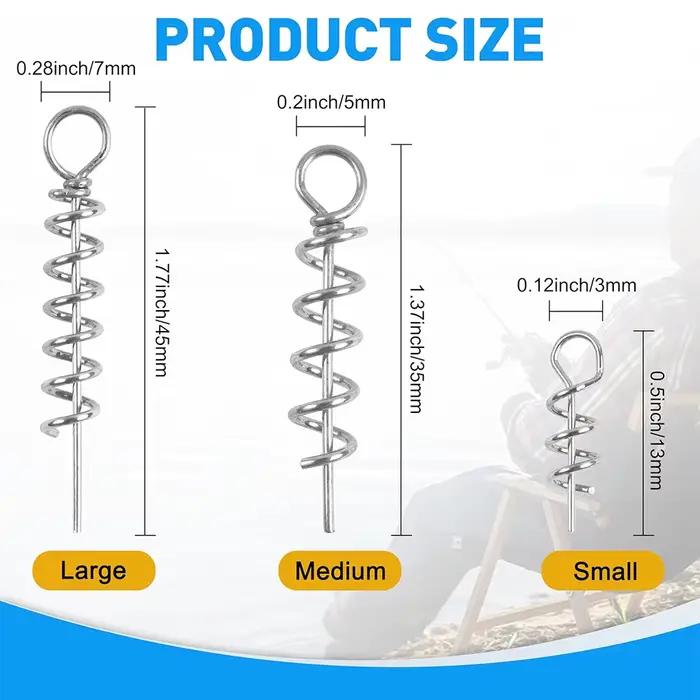 50 pièces ressort de verrouillage twist lock pour hameçons crank centering pin vis appâts vers leurres