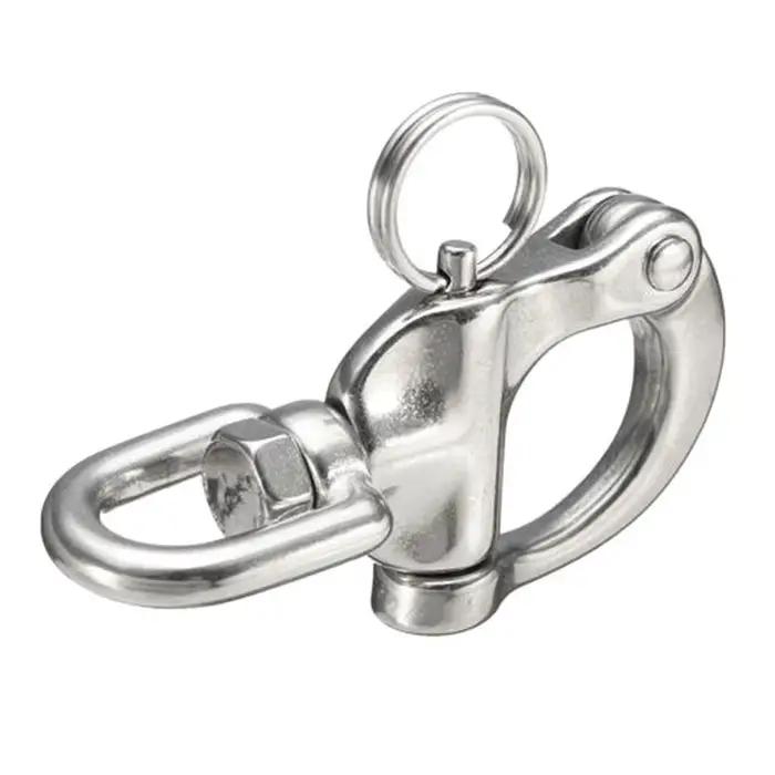 Mousquetons rotatifs en acier inoxydable 316 pour bateau, pêche et équipement marin - Accessoires de gréement