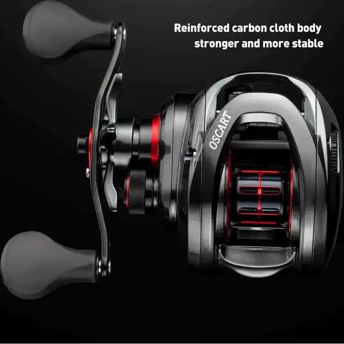 Saltwater Baitcasting Reel and Baitcaster 9BB 5.4:1 7.1:1 Bait Casting Multiplie