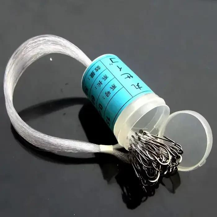 50 hameçons de pêche haute qualité à tige renforcée pour eau douce et mer - Pointes acérées et durabilité