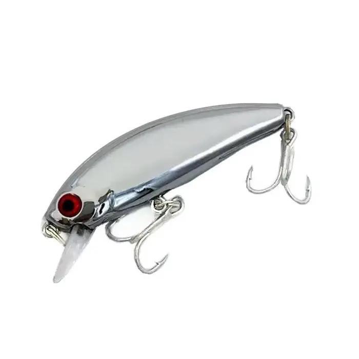 Leurre dur Mini Laser Minnow 5.5cm 6.5g, appât nageur sinking pour bar et carnassiers en eau