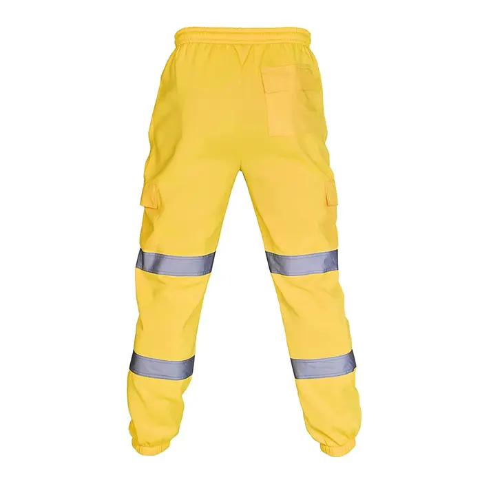 Pantalon pêche haute visibilité sécurité pour pêche routière et pêche en bord de route