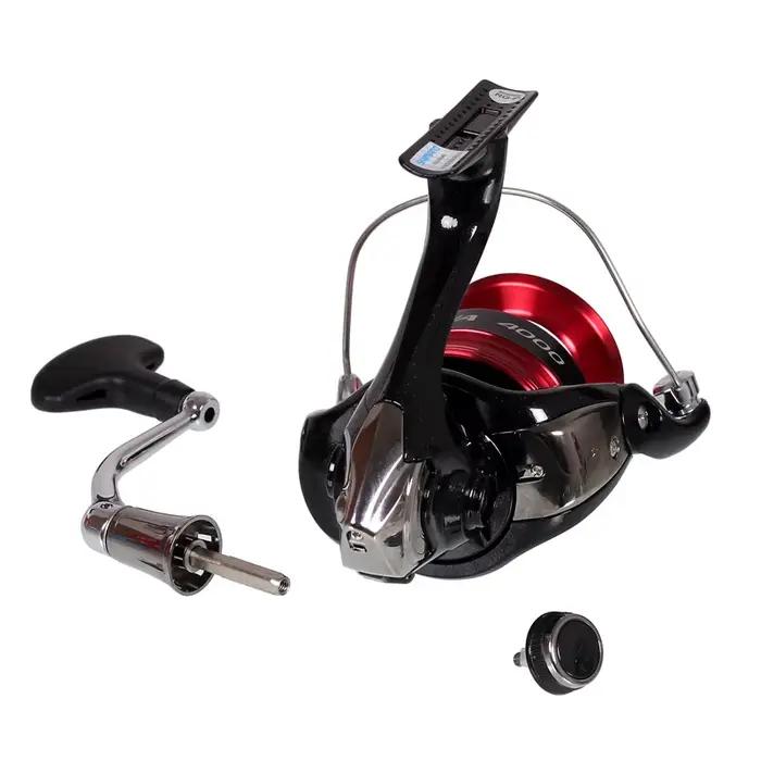 Moulinet pêche Shimano Sienna spinning mer eau douce 500 à 4000 frein Ar-C bobine 3D Gear matériel de pêche