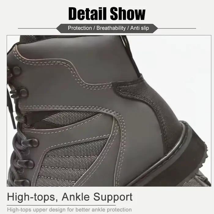 Chaussures de pêche wading semelle feutre ou caoutchouc pour pêche en rivière et rochers