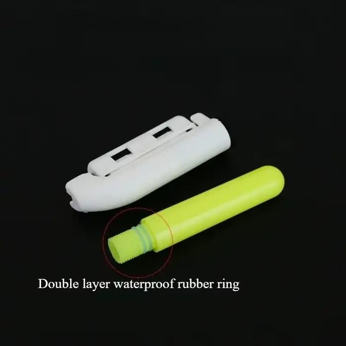 Float lumineux LED amovible pour pêche de nuit - bâton électronique étanche pour pêche aux leurres et au rock