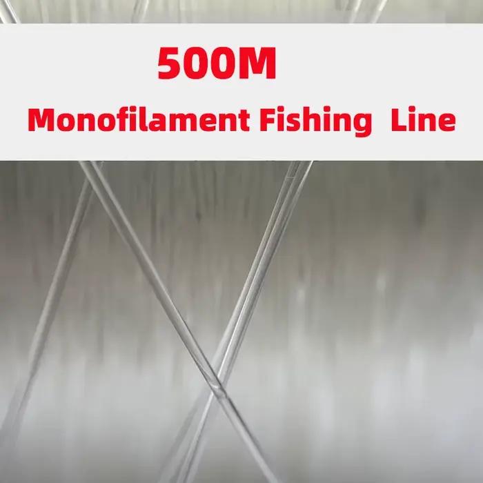 Ligne monofilament 500m pour pêche en mer gros poissons et requins