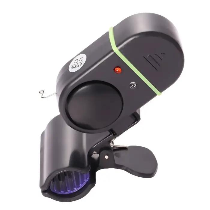 Alarme de pêche FLYSAND avec 2 LED - Détecteur de touche pour eau douce et eau salée