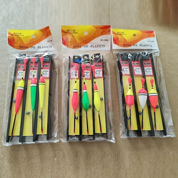 Set flotteurs pêche débutant eau peu profonde avec montage bobber rig flotteurs droits