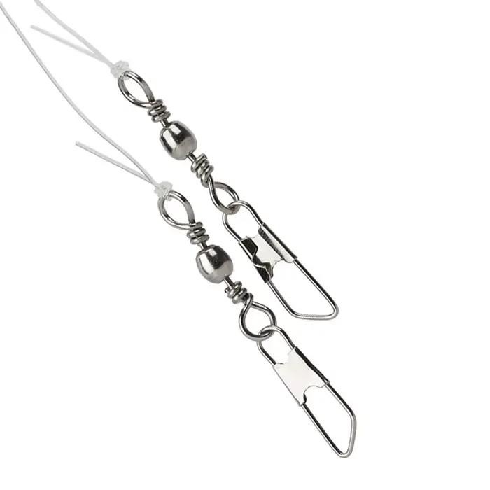 Ligne Sabiki complète avec leurre poulpe lumineux et plumes pour pêche en mer - pack 1/0