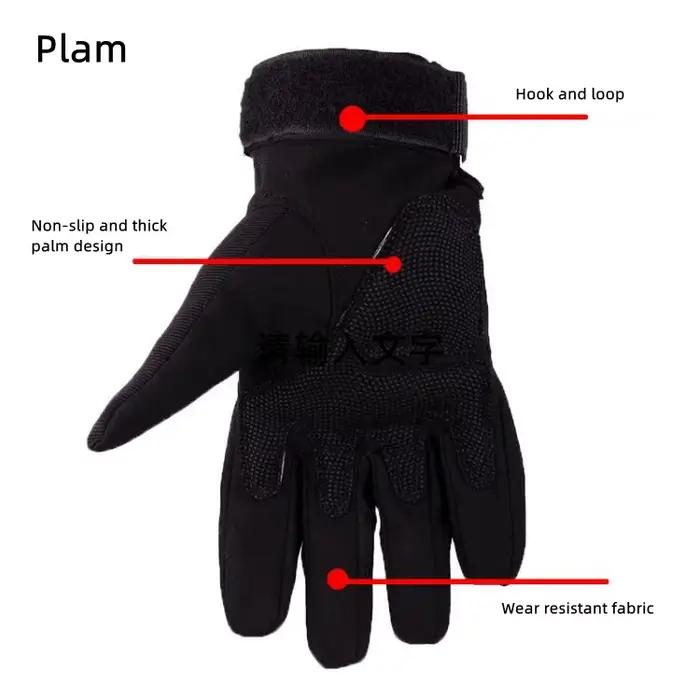 Gants tactiques Gujia jointures renforcées plein doigts pour randonnée chasse pêche et activités outdoor