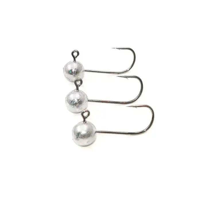Hameçons Mini Jig Head OUTKIT 10 pièces pour truite et poisson de roche - Tête exposée avec leurres souples