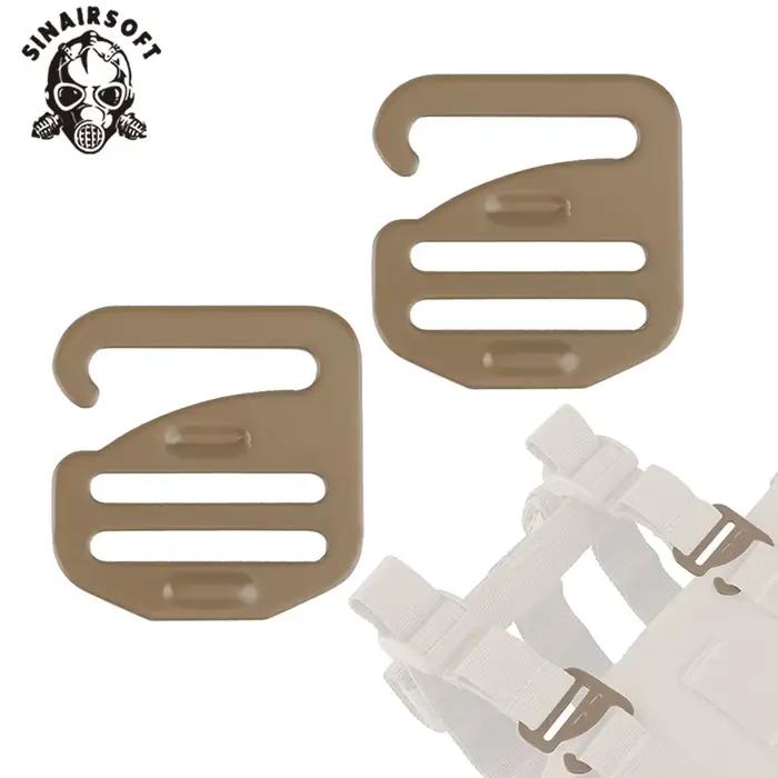 Crochets G pour équipement pêche tactique - Connecteur modulaire poches FCPC attache rapide airsoft