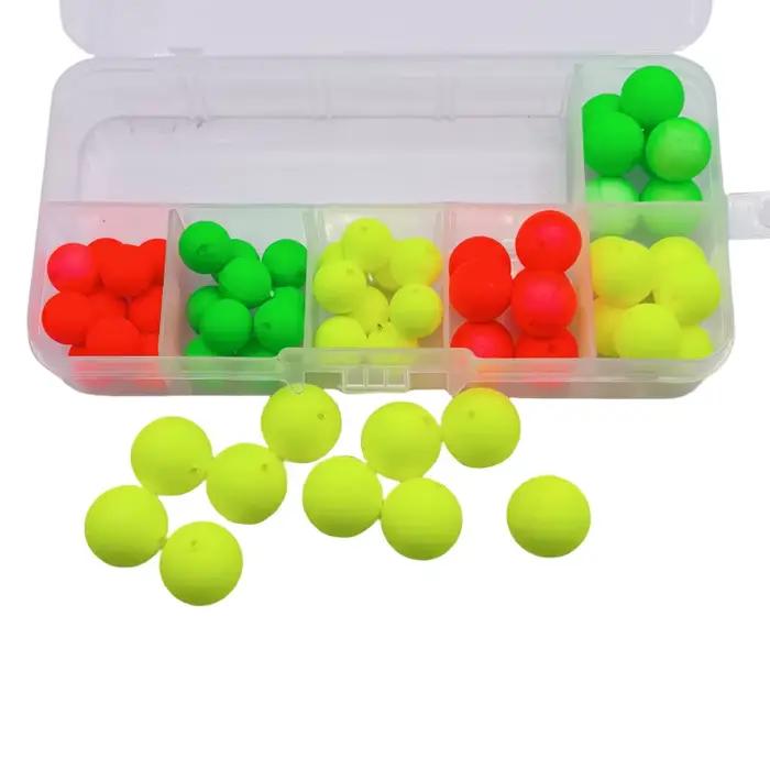 61 Foam Buoys for Pomfret and Walleye - Bright Fly Fishing Buoys for Bottom Rig Fishing